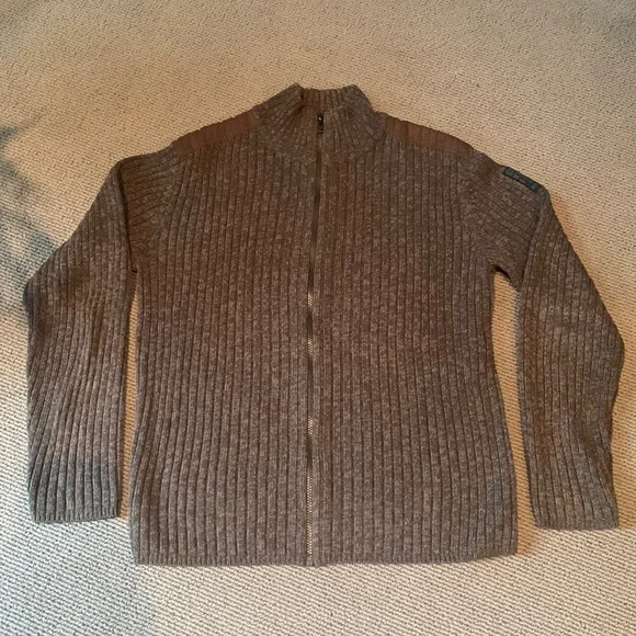 Men’s cotton zip cardigan Medium - Picture 1 of 6